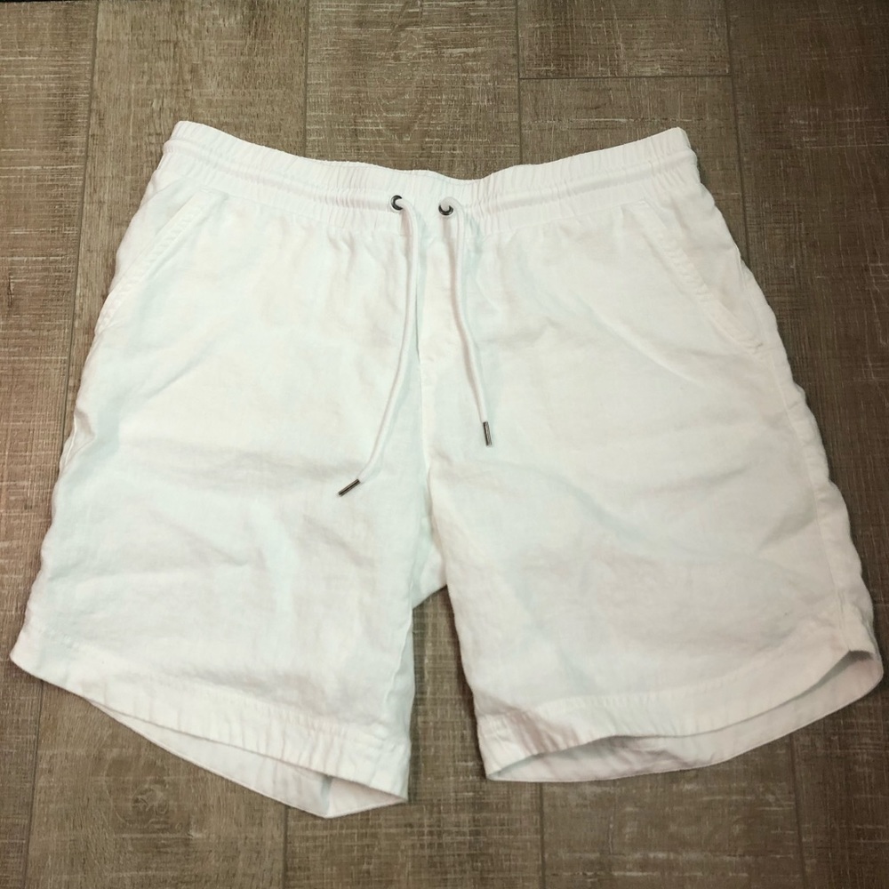 Athleta Cabo Linen Shorts